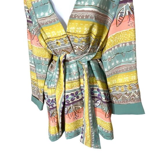 Vintage Drapers & Damon’s Kimono Cardigan Size M Petite - Picture 4 of 11